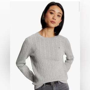 Tommy Hilfiger Cable-knit Sweater - Gray